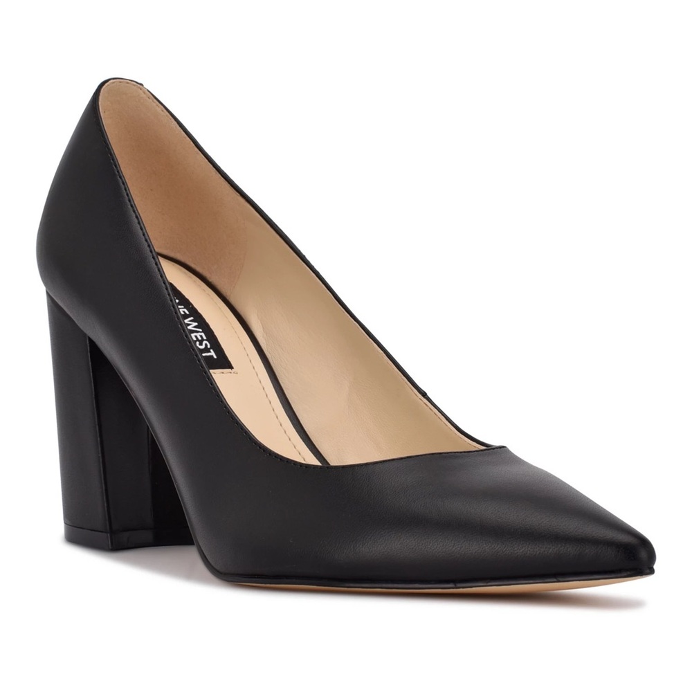 Nine West black block heels